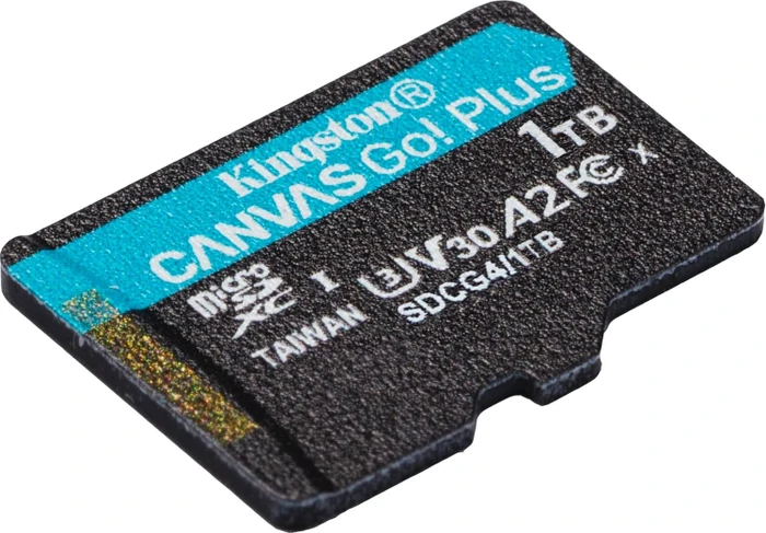 Kingston Canvas Go! Plus Gen4 R200/W160 1TB, UHS-I U3, A2, Class 10