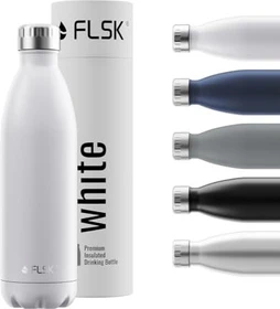 FLSK Sport Isolierflasche 750ml weiß