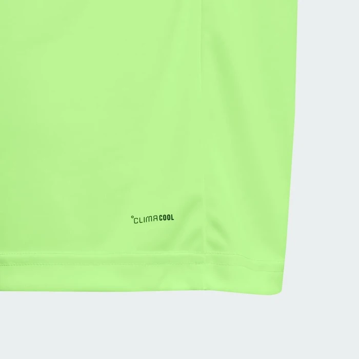 adidas Club Tennis 3-Streifen Funktionsshirt kurzarm lucid lemon (Junior)