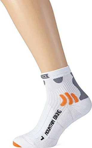 X-Bionic Mountain Biking Fahrradsocken weiß