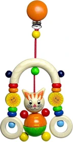 Hess Anhänger Kinderwagenkette Minitrapez Katze Mika