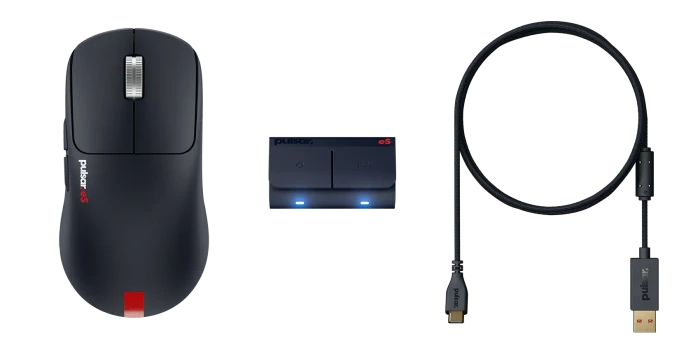 Pulsar Gaming Gears eS FS-1 Medium Wireless blau, USB