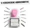 trodat Creative Mini Handstempel mit 12 Abdrucken "Nette Botschaften" inkl. 3-farbigem Kissen, 30x5mm, pastell rosa, 2er-Set Vorschaubild