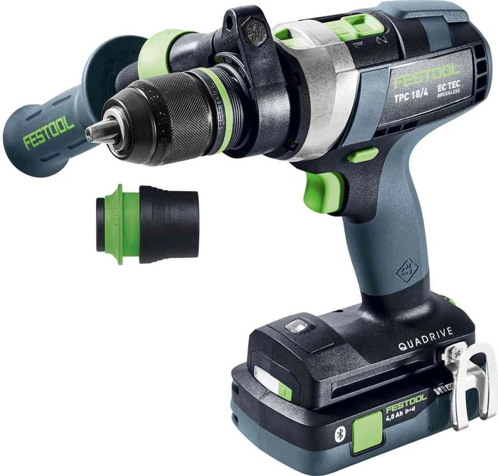 Festool TPC 18/4 5.2/4.0 I-Plus Quadrive Akku-Schlagbohrschrauber inkl. Systainer + 2 Akkus 4.0/5.2Ah