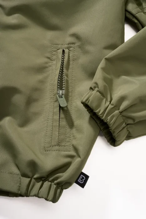 Brandit Windbreaker Summer Frontzip Jacke olive (Junior)