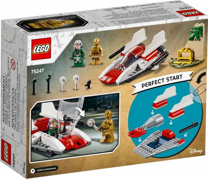 LEGO Star Wars Episoden I-VI - Rebel A-Wing Starfighter