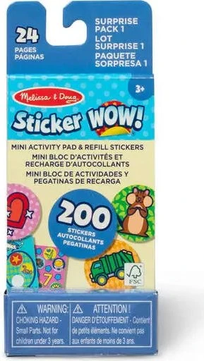 Melissa & Doug Sticker WOW! Nachfüllset Überraschungspack