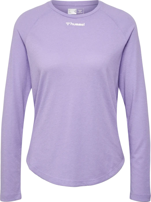 hummel MT Vanja Funktionsshirt langarm lavendel (Damen)
