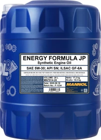 Mannol Energy Formula JP 5W-30 20l