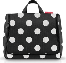 Reisenthel Toiletbag XL dots white
