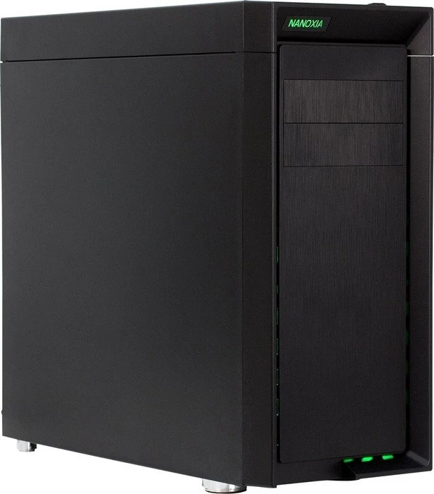Nanoxia CoolForce 1 schwarz, schallgedämmt