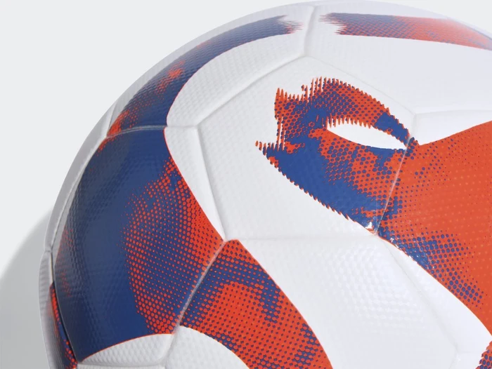 adidas Tiro League TSBE Fußball white/royal blue/team solar orange
