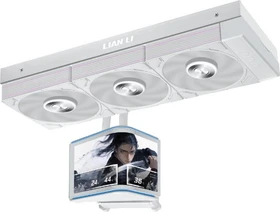 Lian Li HydroShift II OLED Curved 360P28, weiß