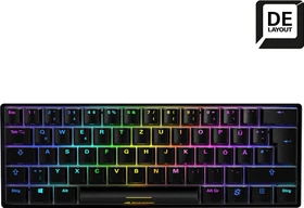 Sharkoon Skiller SGK50 S4, Black, LEDs RGB, hot-swap, Kailh KT BLUE, USB, DE (4044951033775)