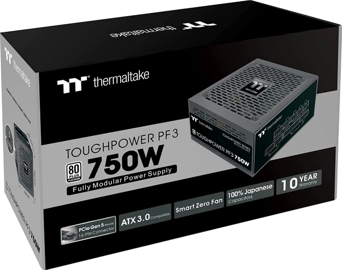 Thermaltake ToughPower PF3 Platinum 750W, ATX 3.0