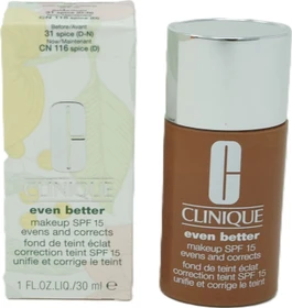 Clinique Even Better Evens and Corrects Makeup Foundation CN116 spice LSF15, 30ml
