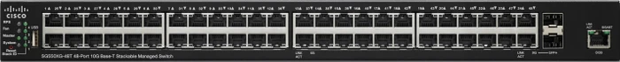 Cisco SG550XG Rackmount 10G Managed Switch, 46x RJ-45, 2x RJ-45/SFP+