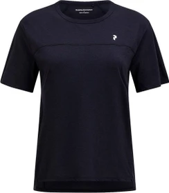 Peak Performance Trial Woold Blend Funktionsshirt langarm schwarz (Herren)
