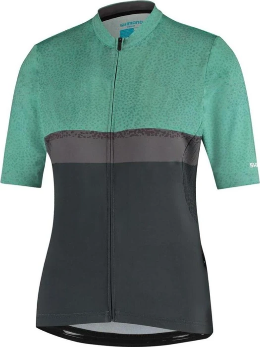 Shimano Sumire Trikot kurzarm transparent green (Damen)