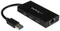 StarTech USB 3.0 Hub, 3-port + Gb LAN, schwarz Vorschaubild