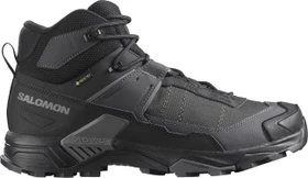 Salomon X Ultra 5 Mid Wide GTX black/asphalt/castlerock (Herren)