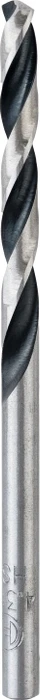 Bosch Professional HSS PointTeQ Spiralbohrer, 4.3x47x80mm, 10 Stück