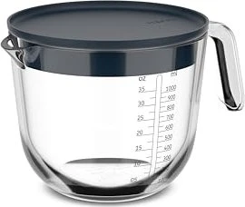 Mepal Messbecher Chef It mit Deckel 1l navy