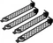 SilverStone Aeroslots Gen 2, PCI Slotblende, schwarz, 4er-Pack Vorschaubild