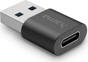 Hama USB-Adapter USB-A 3.1 [Stecker] auf USB-C 3.1 [Buchse]