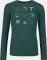Ortovox 185 Merino Brand Outline Funktionsshirt langarm dark pacific (Damen) Vorschaubild