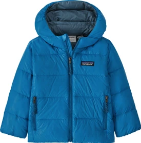 Patagonia Baby Hi-Loft Down Sweater Hoody Funktionsjacke vessel blue (Junior)