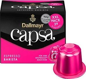 Dallmayr capsa Espresso Barista Kaffeekapseln, 39 Stück