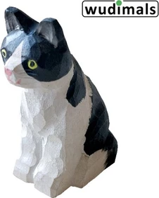 Wudimals Auf dem Bauernhof - Katze schwarz/weiß