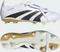 adidas Predator League Fold-Over Tongue MG cloud white/core black/gold metallic Vorschaubild