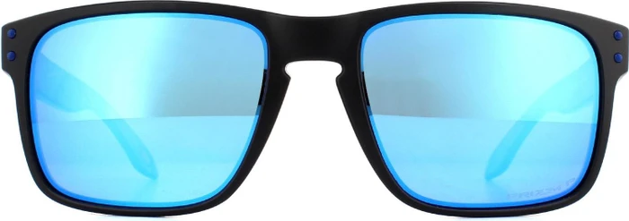 Oakley Holbrook matte black prizmatic/prizm sapphire polarized