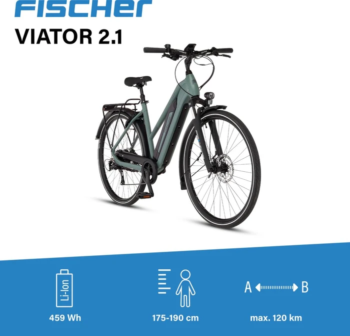 Fischer Viator 2.1 Active Trapez dusk green Modell 2025 (Herren)