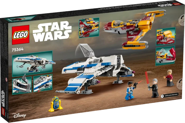 LEGO Star Wars - New Republic E-Wing vs. Shin Hatis Starfighter