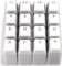 Endorfy PBT Pudding Onyx White Keycaps, Kunststoff (PBT) Double-Shot, weiß/transparent, 124 Tasten, ANSI-US Vorschaubild