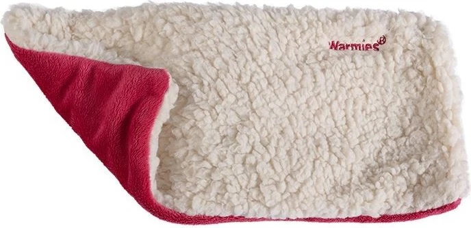 Warmies Hot Pak Sherpa Wärmekissen beige/rot