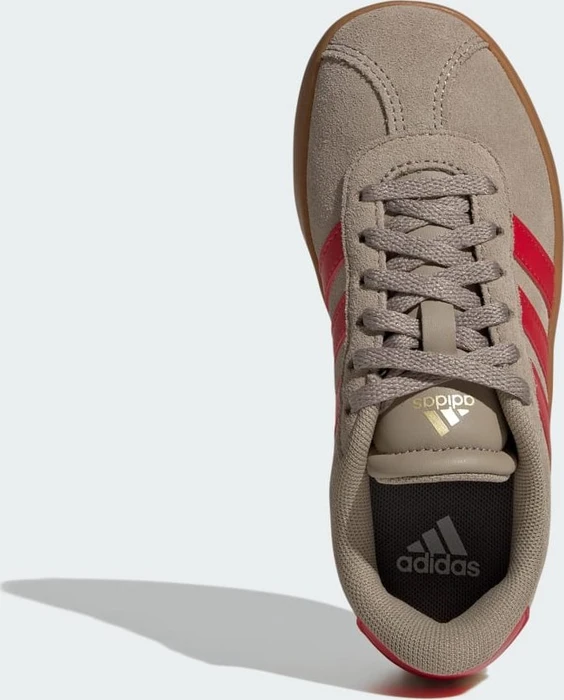 adidas VL Court 3.0 blanch cargo/pure ruby/gold metallic (Junior)
