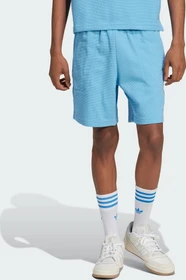 adidas Essentials Trefoil Waffle Shorts light blue (Herren)