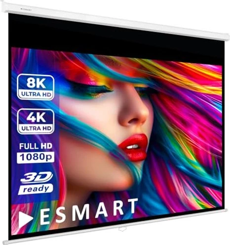 eSmart Germany Rollo Leinwand Mirolo 187x140cm