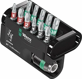 Wera Bit-Check 12 BiTorsion 1 Bitset inkl. Werkzeugbox, 12-tlg.