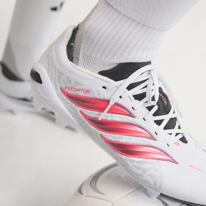 adidas Predator League FG cloud white/solar turbo/core black (Herren)