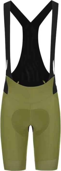 Q36.5 Gregarius Pro Bib Shorts Regular Fahrradhose kurz drab green (Damen)