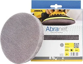 Mirka Abranet Grip Gewebeschleifblatt K80, 150mm, 10 Stück