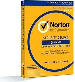 NortonLifeLock Norton Security Deluxe 3.0, 5 User (deutsch) (Multi-Device) (21355368)