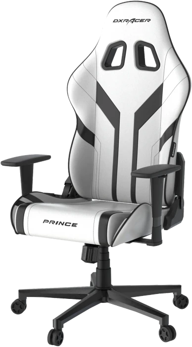 DXRacer Prince Series PM88 Gamingstuhl, weiß/schwarz