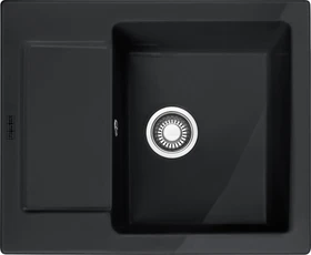 Franke Maris MRK 611-62 Einbau Becken rechts mit Ablauffernbedienung onyx
