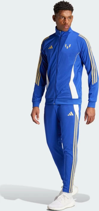 adidas Pitch 2 Street Messi Trainingshose lang semi lucid blue/white (Herren)